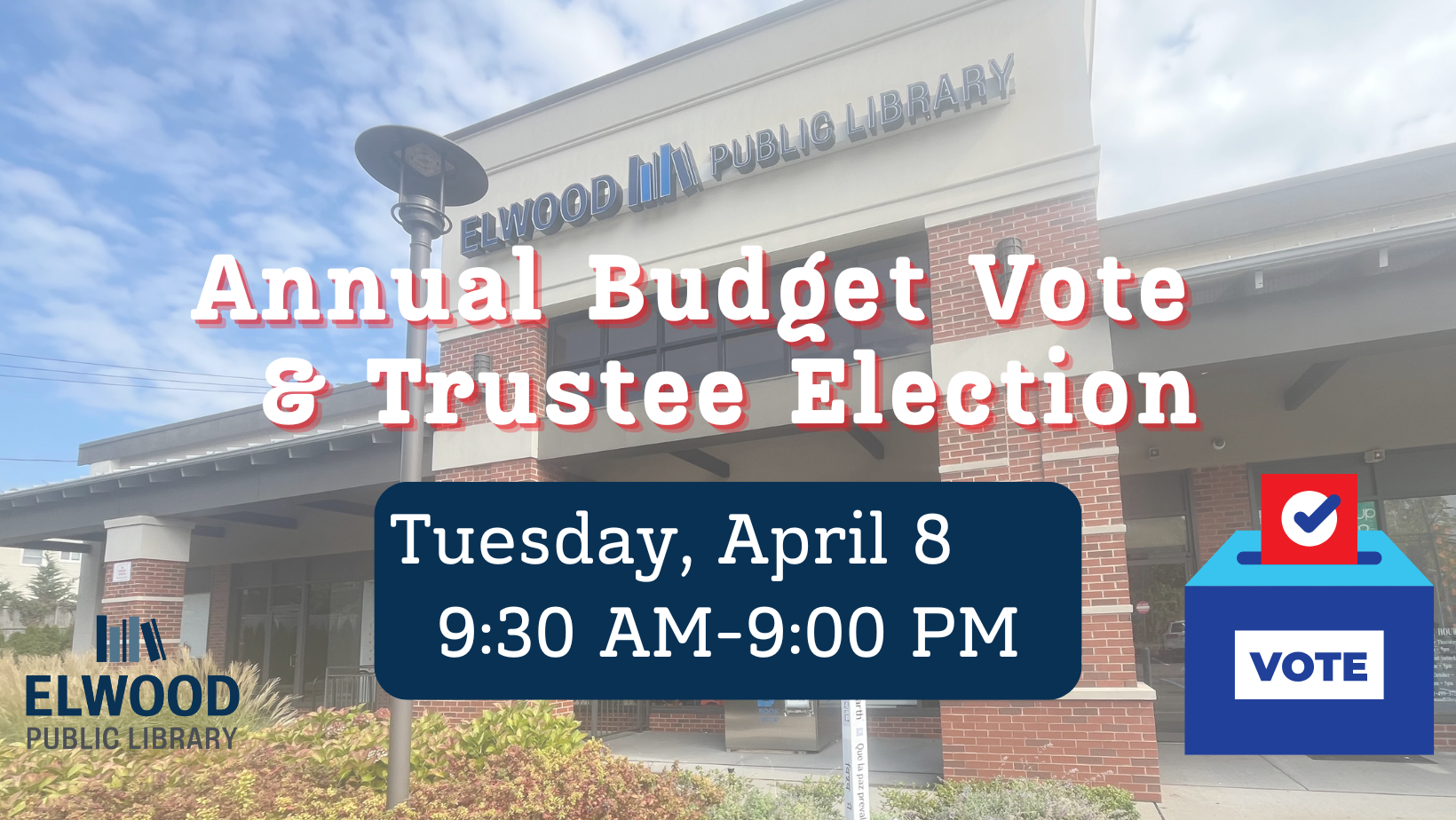 Elwood Public Library - Budget Vote Carousel updated 2025